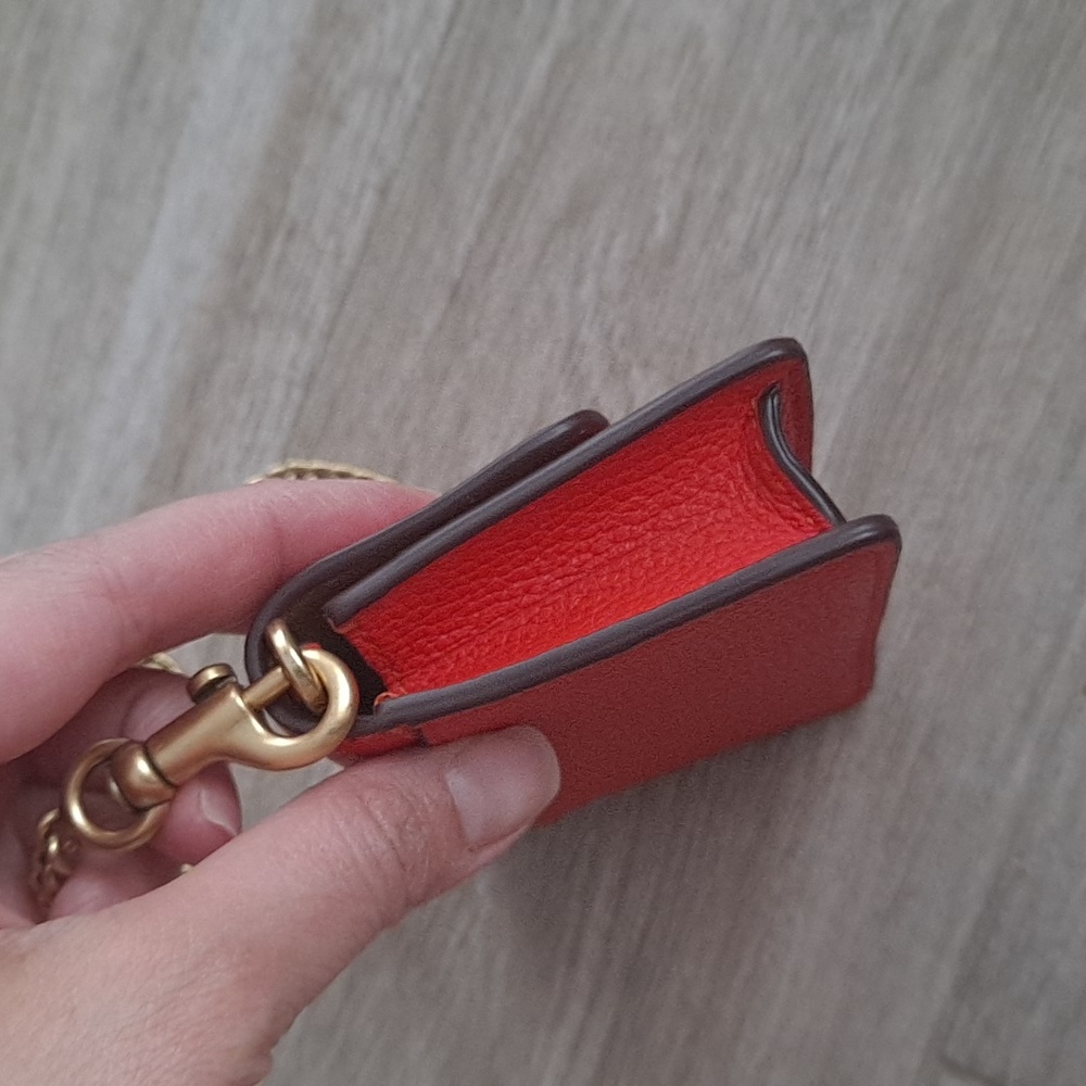 Coach card case on chain - Picture 3 of 16